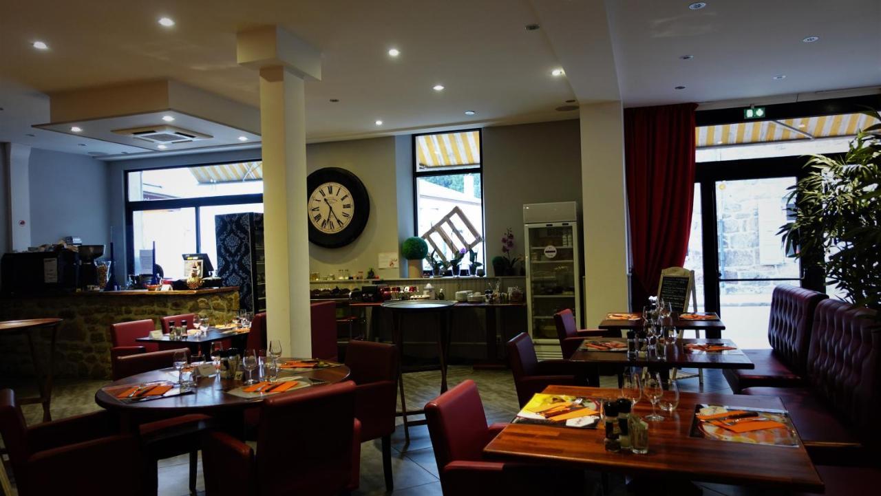 Hotel-Restaurant Des Voyageurs Le Cheylard Eksteriør billede